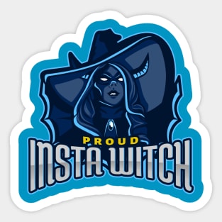 Proud Instagram Witch Sticker